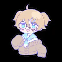Kurageya Mio - Stickers - VTuber
