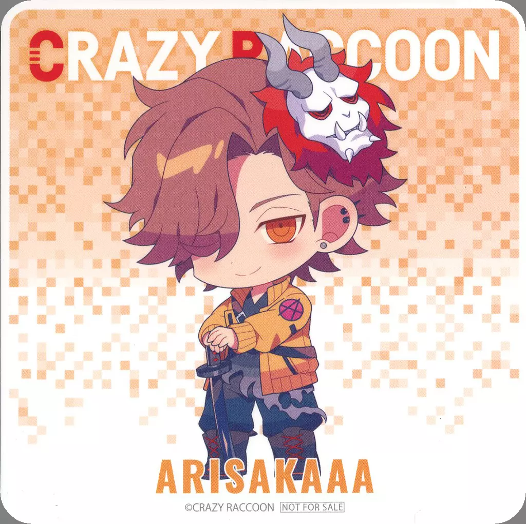 Arisakaaa - Tableware - Coaster - Crazy Raccoon