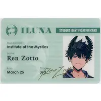 Ren Zotto - Character Card - ILUNA