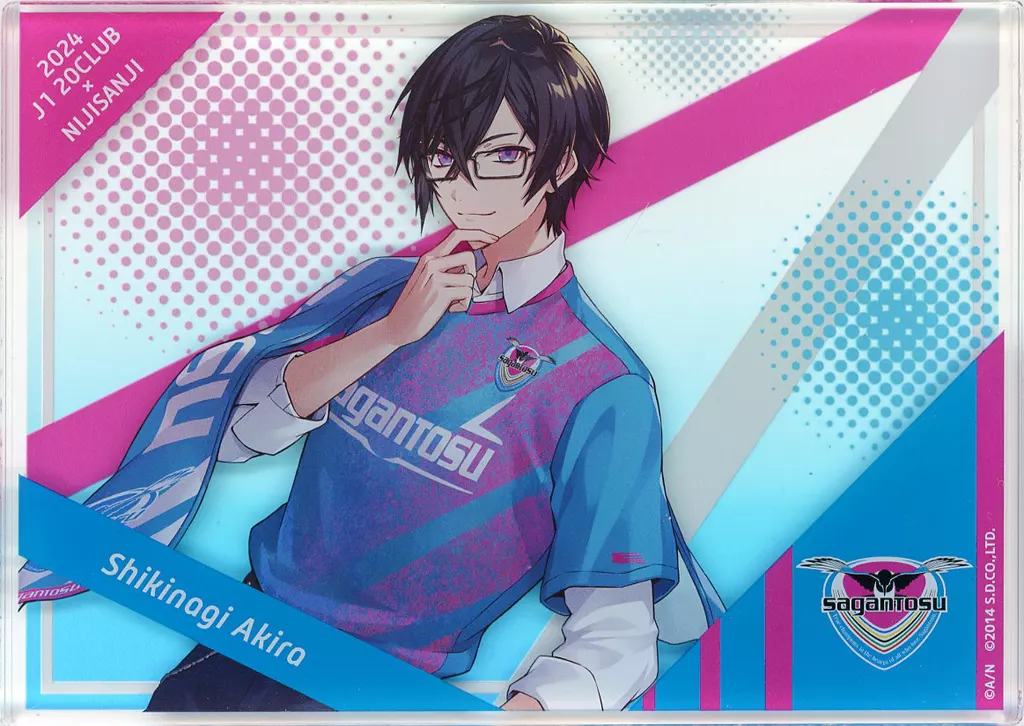 Shikinagi Akira - Acrylic Block - Nijisanji