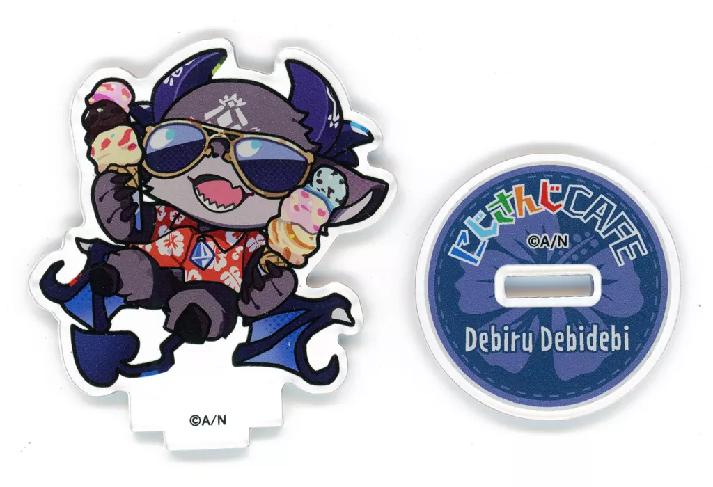 Debidebi Debiru - Acrylic stand - Nijisanji