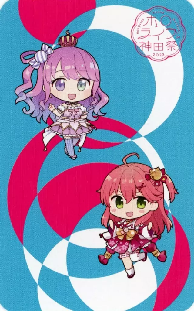 Himemori Luna & Sakura Miko - Character Card - hololive