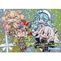 hololive - Character Card - Momosuzu Nene & Shishiro Botan & Omaru Polka & Yukihana Lamy