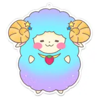 Yumeno Neru - Key Chain - Acrylic Key Chain - VTuber Size-100 x 100 (mm)