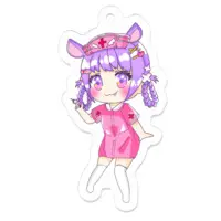 Yumeno Neru - Key Chain - Acrylic Key Chain - VTuber Size-50 x 50 (mm)