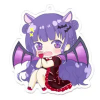 Yumeno Neru - Key Chain - Acrylic Key Chain - VTuber Size-70 x 70 (mm)