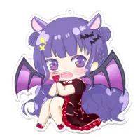 Yumeno Neru - Key Chain - Acrylic Key Chain - VTuber Size-100 x 100 (mm)