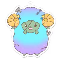 Yumeno Neru - Key Chain - Acrylic Key Chain - VTuber Size-70 x 70 (mm)