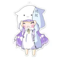 Yumeno Neru - Key Chain - Acrylic Key Chain - VTuber Size-100 x 100 (mm)