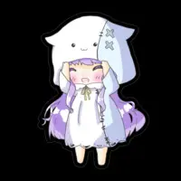 Yumeno Neru - Stickers - VTuber Size-100 x 100 (mm)