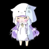 Yumeno Neru - Stickers - VTuber Size-160 x 160 (mm)