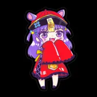 Yumeno Neru - Stickers - VTuber Size-100 x 100 (mm)