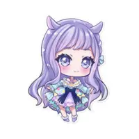 Yumeno Neru - Stickers - VTuber Size-160 x 160 (mm)