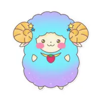 Yumeno Neru - Stickers - VTuber Size-160 x 160 (mm)