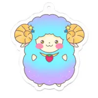 Yumeno Neru - Key Chain - Acrylic Key Chain - VTuber Size-50 x 50 (mm)