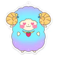 Yumeno Neru - Key Chain - Acrylic Key Chain - VTuber Size-70 x 70 (mm)