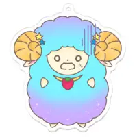 Yumeno Neru - Key Chain - Acrylic Key Chain - VTuber Size-70 x 70 (mm)