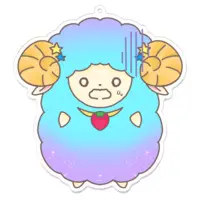 Yumeno Neru - Key Chain - Acrylic Key Chain - VTuber Size-100 x 100 (mm)