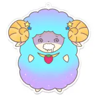 Yumeno Neru - Key Chain - Acrylic Key Chain - VTuber Size-100 x 100 (mm)