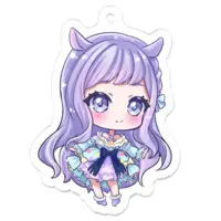 Yumeno Neru - Key Chain - Acrylic Key Chain - VTuber Size-50 x 50 (mm)