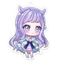 Yumeno Neru - Key Chain - Acrylic Key Chain - VTuber Size-70 x 70 (mm)