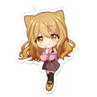 Hinatuki Hiyori - Key Chain - Acrylic Key Chain - VTuber Size-70 x 70 (mm)