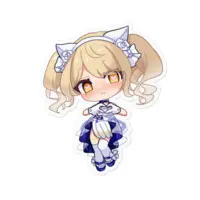 Hinatuki Hiyori - Stickers - VTuber Size-100 x 100 (mm)