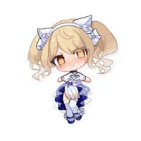 Hinatuki Hiyori - Stickers - VTuber Size-160 x 160 (mm)