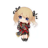 Hinatuki Hiyori - Stickers - VTuber Size-100 x 100 (mm)