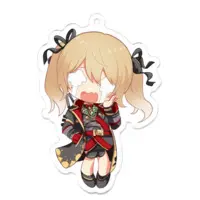 Hinatuki Hiyori - Key Chain - Acrylic Key Chain - VTuber Size-70 x 70 (mm)