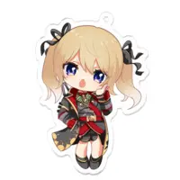 Hinatuki Hiyori - Key Chain - Acrylic Key Chain - VTuber Size-70 x 70 (mm)