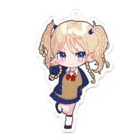 Hinatuki Hiyori - Key Chain - Acrylic Key Chain - VTuber Size-70 x 70 (mm)