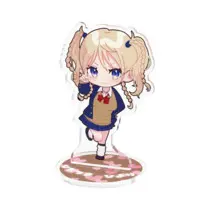 Hinatuki Hiyori - Acrylic stand - VTuber Size-70x70mm
