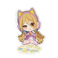 Hinatuki Hiyori - Acrylic stand - VTuber Size-70x70mm