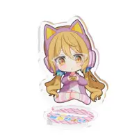 Hinatuki Hiyori - Acrylic stand - VTuber Size-50x50mm