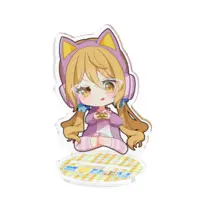 Hinatuki Hiyori - Acrylic stand - VTuber Size-70x70mm