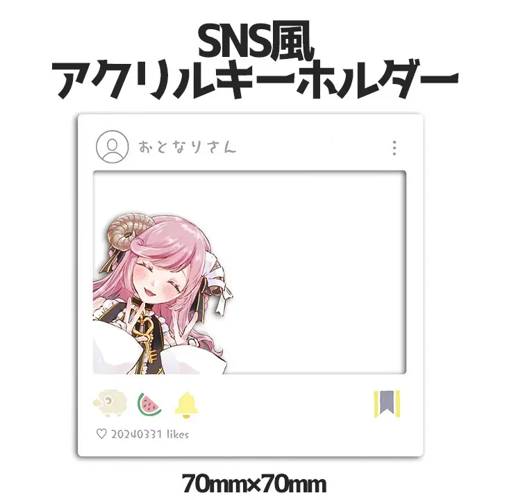 VTuber - Acrylic Key Chain - Postcard - Desk Mat - Key Chain