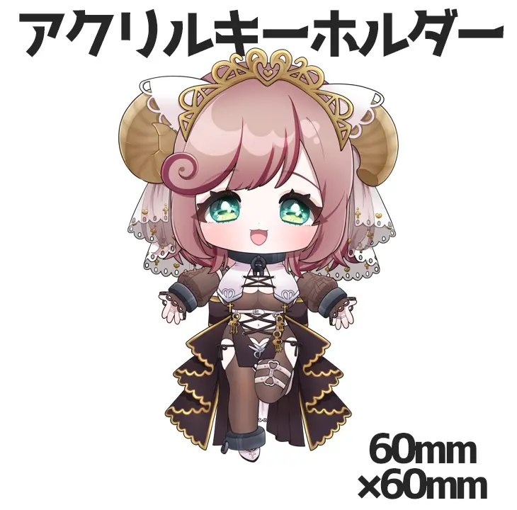 VTuber - Acrylic Key Chain - Badge - Acrylic stand - Blanket - Key Chain