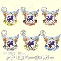 Akaduki Seika - Acrylic Key Chain - Hand-signed - Badge - Key Chain - VTuber