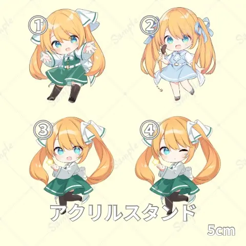 Akaduki Seika - Acrylic stand - VTuber