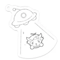 VTuber - Key Chain - Acrylic Key Chain Size-50 x 50 (mm)