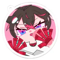 VTuber - Key Chain - Acrylic Key Chain Size-50 x 50 (mm)
