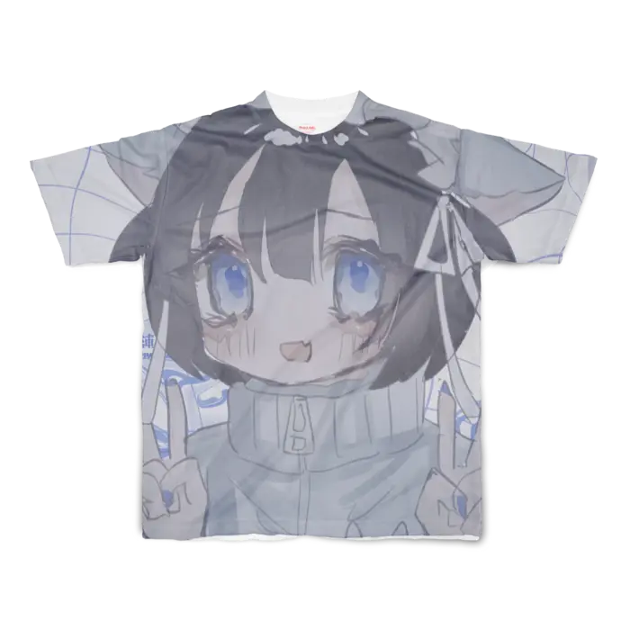 VTuber - Clothes - Tracksuits - T-shirts Size-S