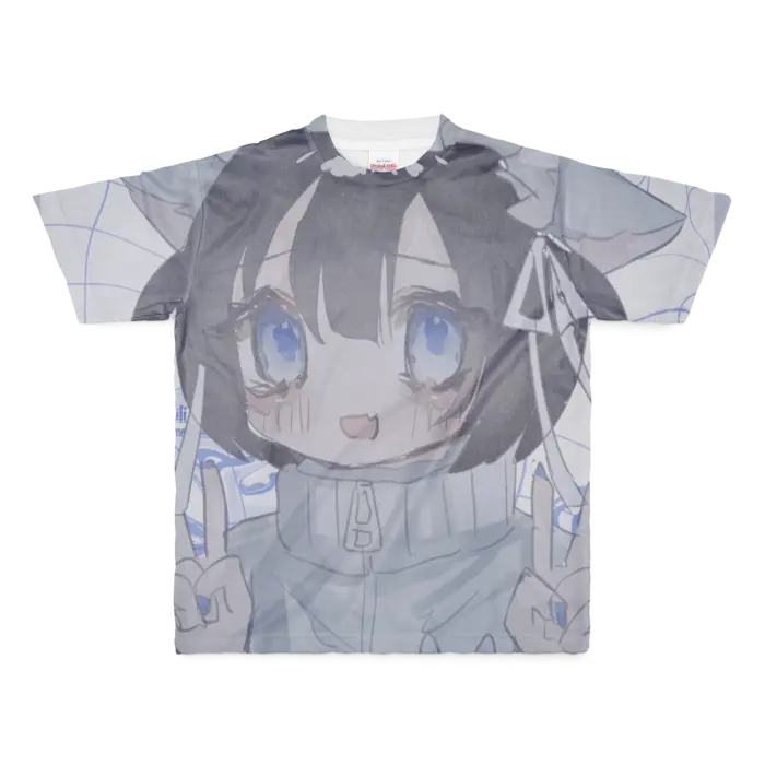 VTuber - Clothes - Tracksuits - T-shirts Size-M