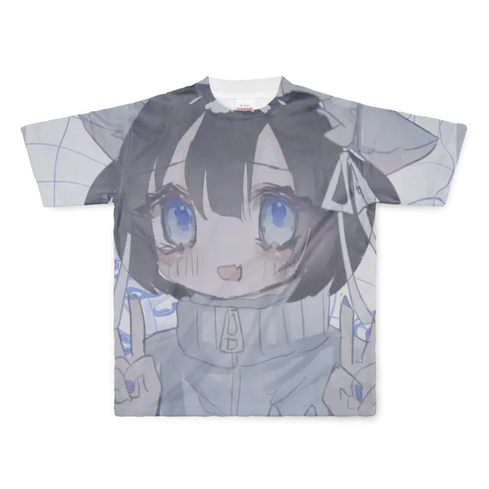 VTuber - Clothes - Tracksuits - T-shirts Size-L