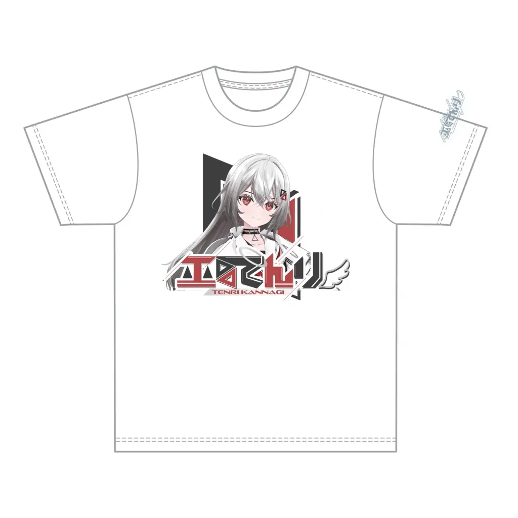 Kannagi Tenri - Clothes - T-shirts - VTuber Size-L