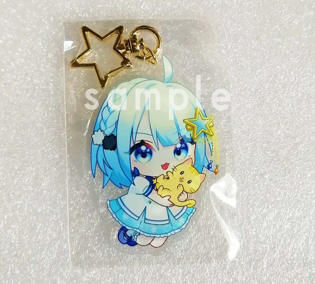 Onikiri Cyan - Acrylic Key Chain - Key Chain - VTuber