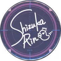 Shizuka Rin - Badge - Acrylic Art Plate - Canvas Board - Birthday Merch Complete Set - Nijisanji