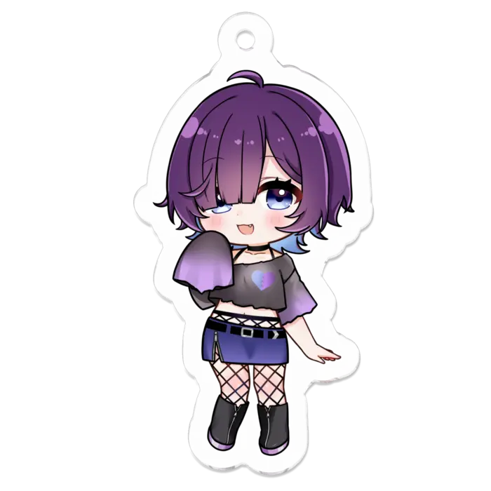 Chiwa Chiizu - Acrylic Key Chain - Key Chain - VTuber