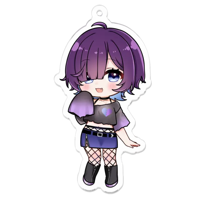 Chiwa Chiizu - Acrylic Key Chain - Key Chain - VTuber